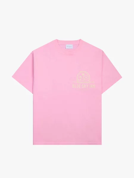BLUE SKY INN Tricou roz albastru