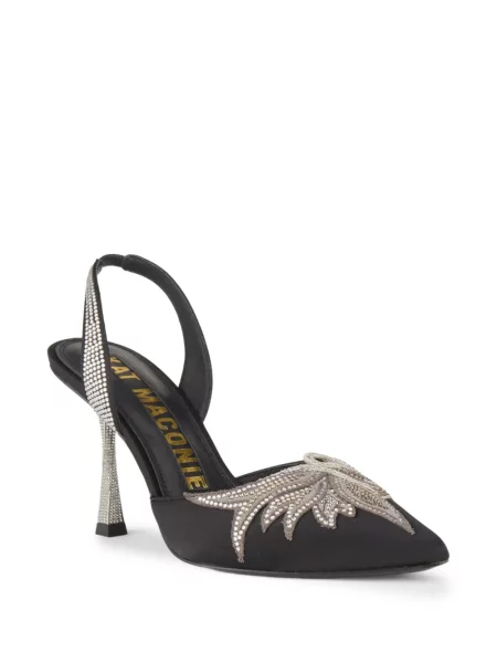 Pantofi cu toc Kat Maconie slingback negru