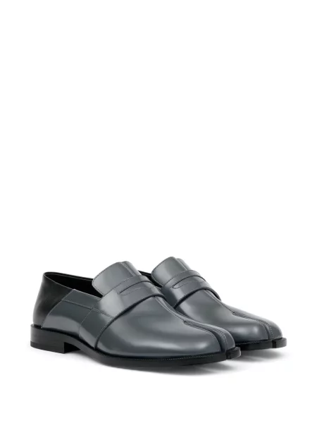 Кожени лоуфъри Maison Margiela сиво