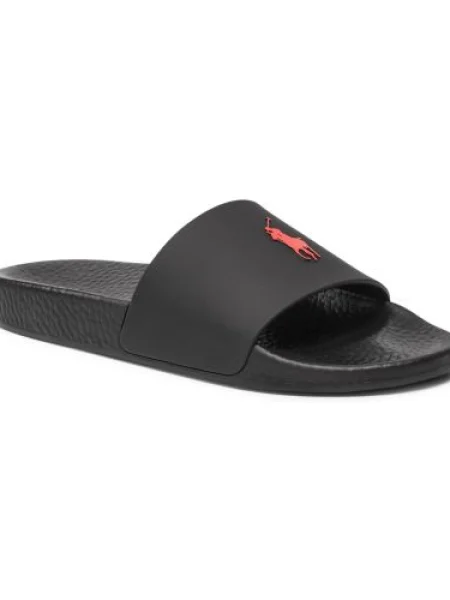 Polo Ralph Lauren Papucs Polo Slide fekete
