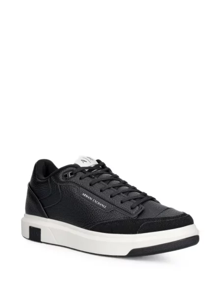 Sneakerși Armani Exchange negru
