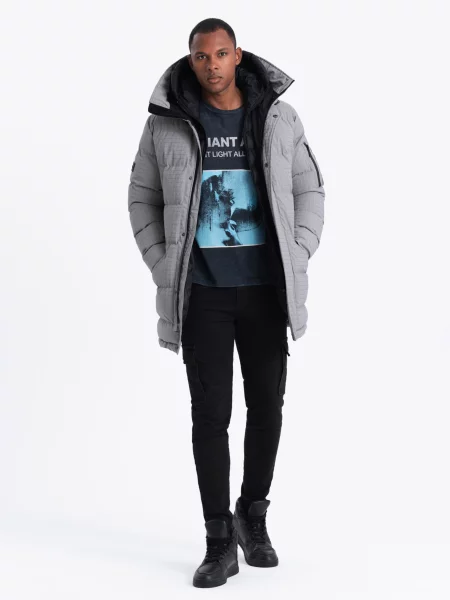 Parka Ombre sivá