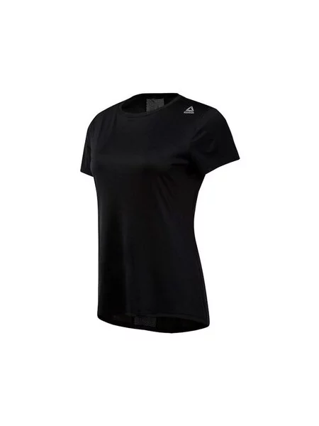 Trčanje majica Reebok Sport crna