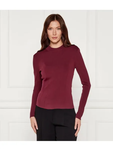 Armani Exchange Bluză bordo