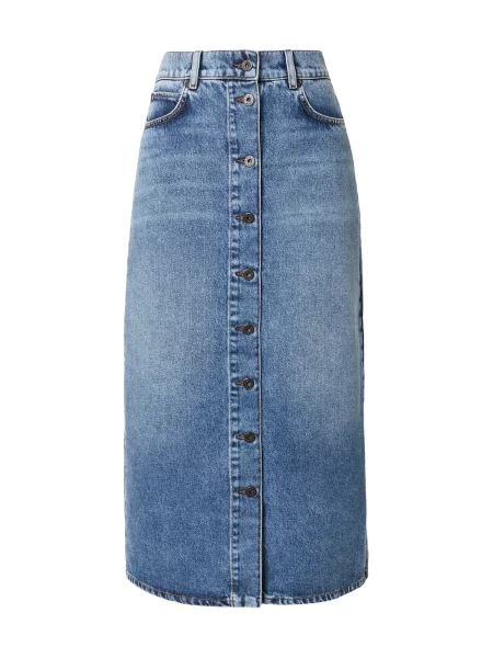 Weekend Max Mara Fustă ASTI denim albastru