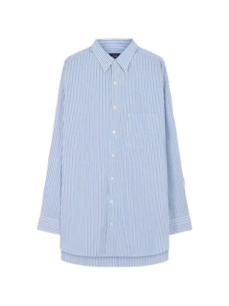 Dryžuota ilgas marškiniai Comme Des Garçons Homme mėlyna
