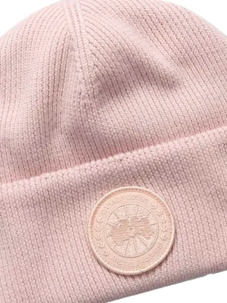 Czapka dziecięca Canada Goose różowa