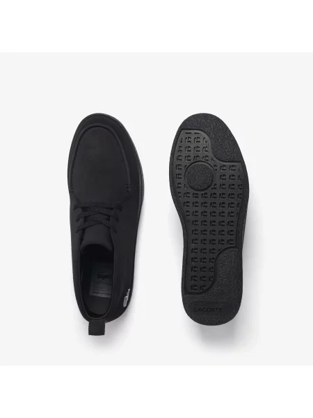 Lacoste Sneakersy Baseshot Chukka czarne