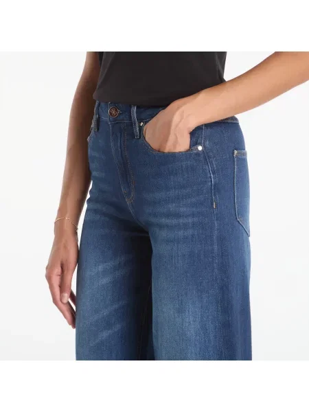 Дънки GUESS Bellflower Jeans Black черно