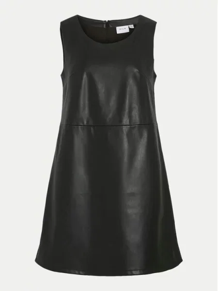 Obleka iz umetnega usnja Vila črna