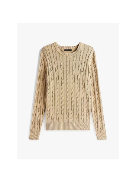 Pulover Tommy Hilfiger bej