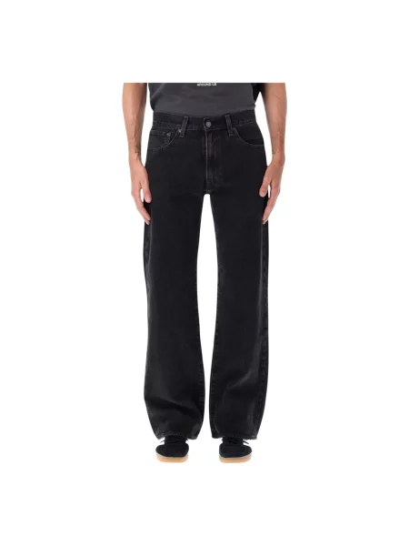 Szerokie jeansy Levi's czarne