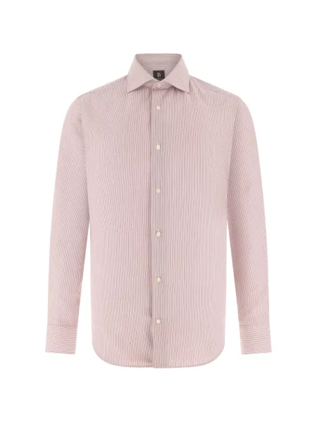 Cămașă Boggi Milano cu dungi roșu