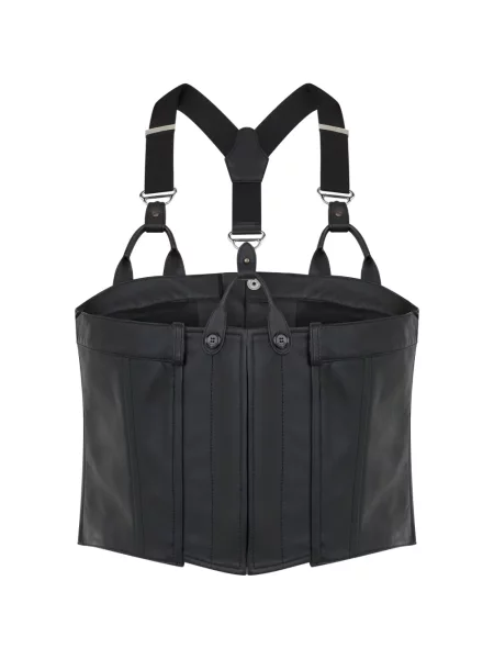 Bőrdzseki Moschino fekete