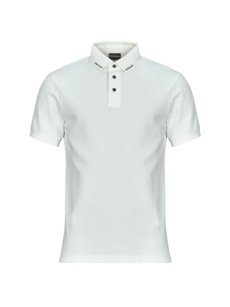 Polo Emporio Armani alb