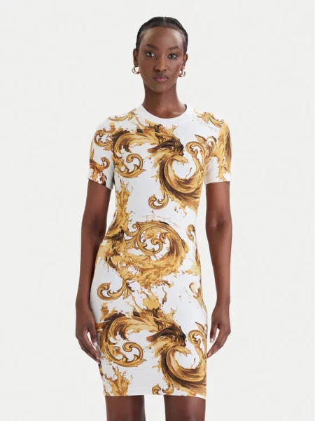 Versace Jeans Couture Повсякденна сукня білий