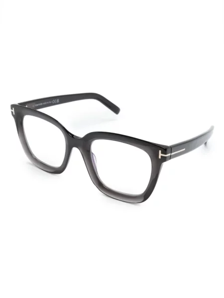Kvadratiniai akiniai nuo saulės Tom Ford Eyewear juoda