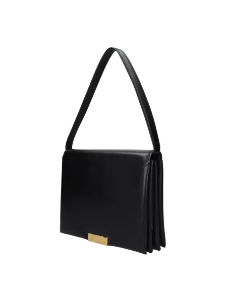 Torebka Jil Sander skórzana czarna