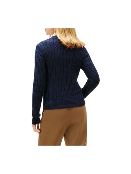 Pulover Tommy Hilfiger albastru
