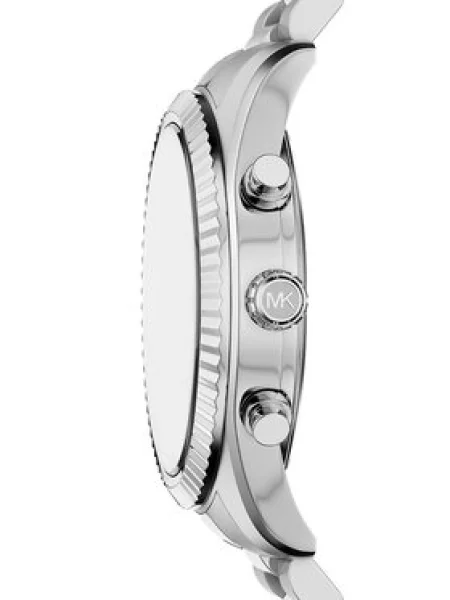 Michael Kors Hodinky Lexington Man Chrono Strieborná