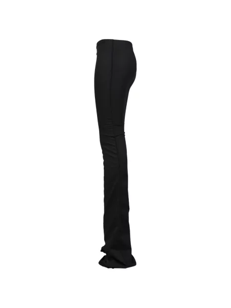 Pantaloni Raga cu volane negru