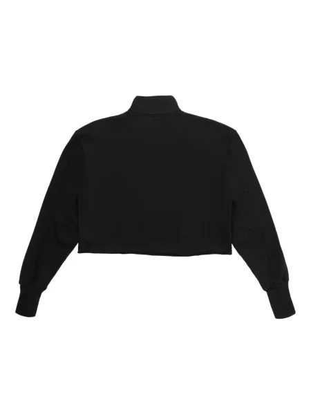 Pulover Les Tien de jumătate de fermoar negru