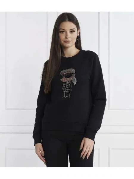 Karl Lagerfeld Hanorac ikonik negru