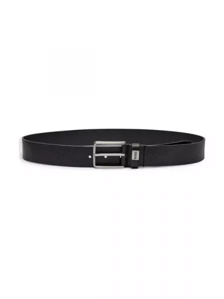 BOSS BLACK De piele curea negru