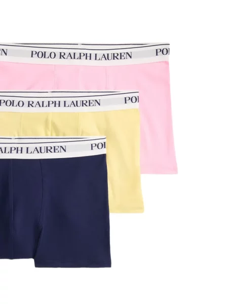 Chiloți Polo Ralph Lauren din țesătură twill cu autograf cu glugă albastru