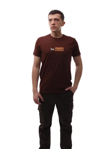 Футболка Trend Line коричневая