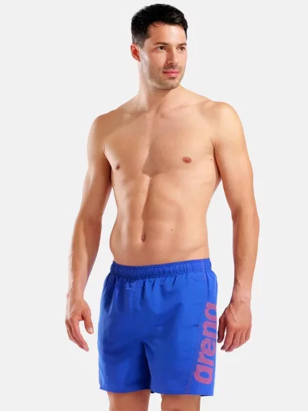 ARENA Șorturi de baie Fundamentals Logo Boxer' albastru