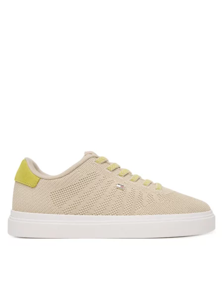 Tommy Hilfiger Superge Knit Cupsole bež