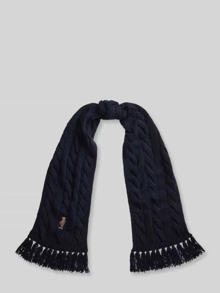 Szalik Polo Ralph Lauren niebieska
