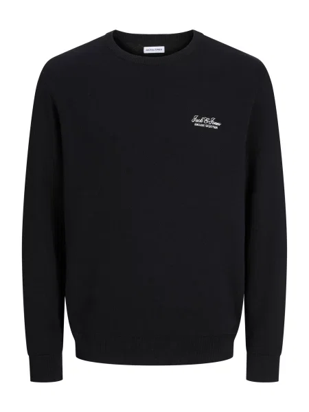 JACK & JONES Pulover JJEARCHIVE' negru