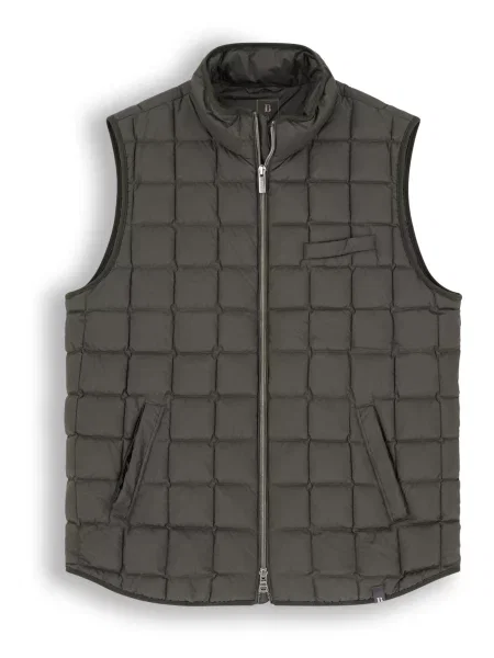 Boggi Milano Vestă închis verde