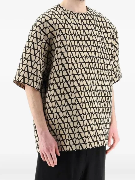 Tricou Valentino Garavani de mătase