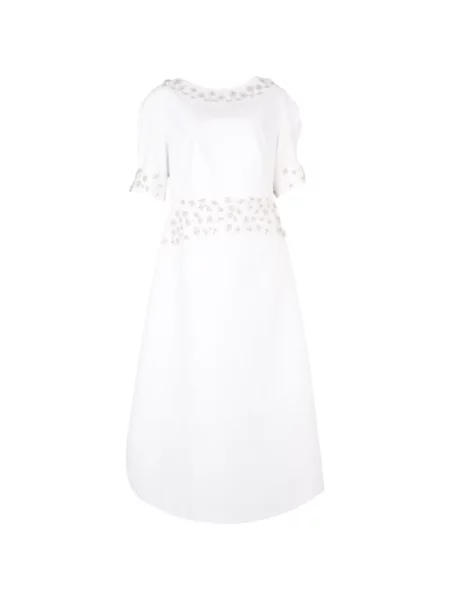 Rochie midi Loodyana alb