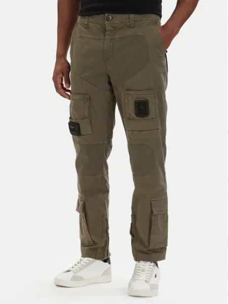 Aeronautica Militare Pantaloni cargo verde