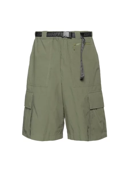Szorty cargo Off-white białe