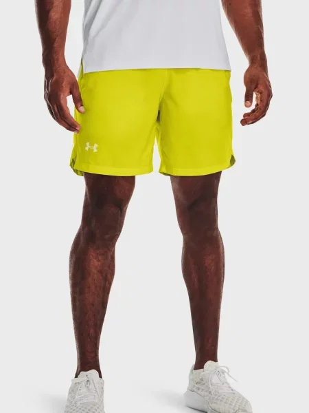 Короткие спортивные шорты Under Armour желтые