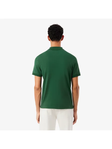 Lacoste Koszulka Polo Z Bawełny Pima I Regular Fit zielony