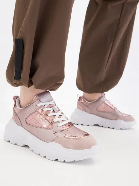 Tenisice Versace Jeans Couture ružičasta
