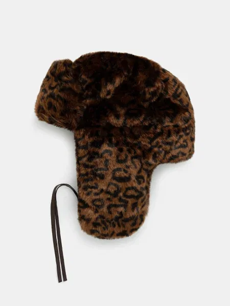 Kangol sapka Leopard Trapper vastag barna
