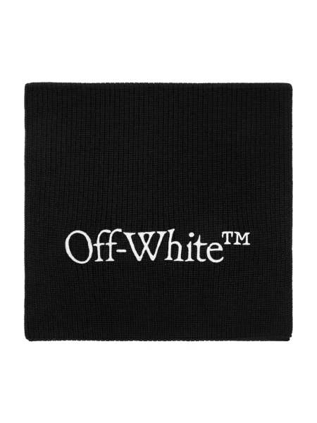 Szal Off-white wełniana biała
