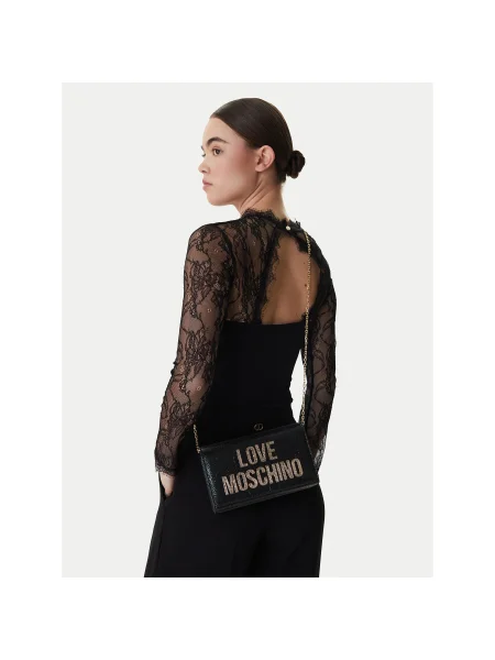 Geantă LOVE MOSCHINO negru