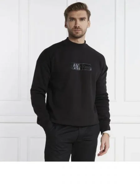 Calvin Klein Hanorac FESTIVE LOGO negru