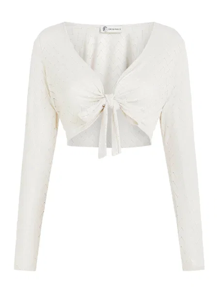 O'NEILL Geacă tricotată alb