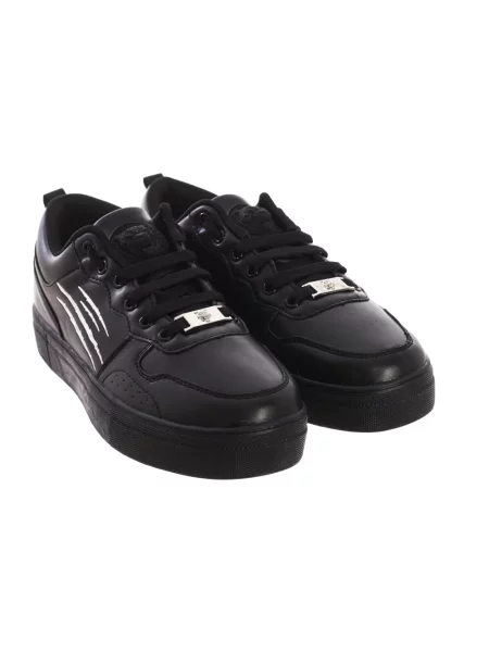 Sneakersy Plein Sport skórzane czarne