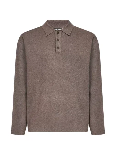 Lung tricou polo Hevo maro