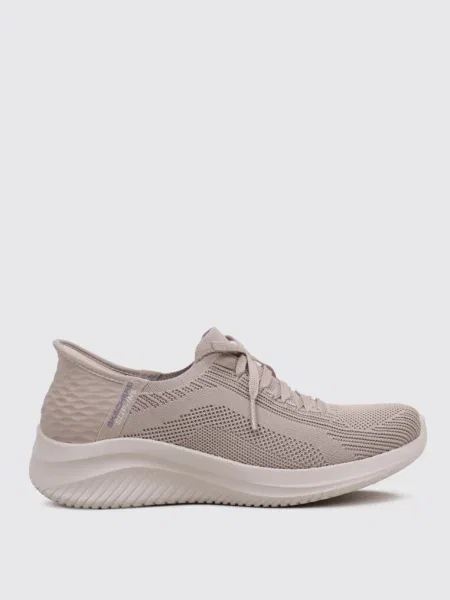 Buty sportowe Sneakersy Slip-Ins Ultra Flex Brilliant beżowe